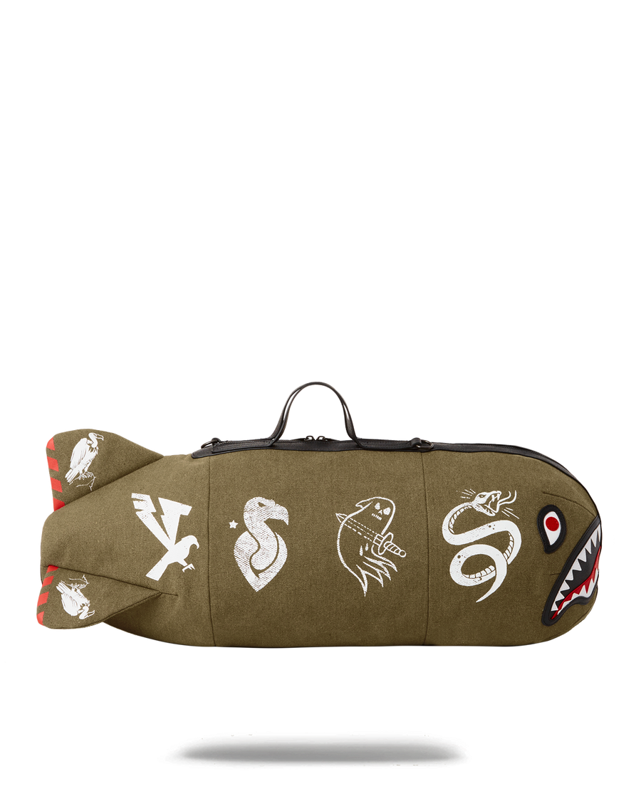 SPRAYGROUND® DUFFLE CALL OF DUTY SHARK TORPEDO DUFFLE