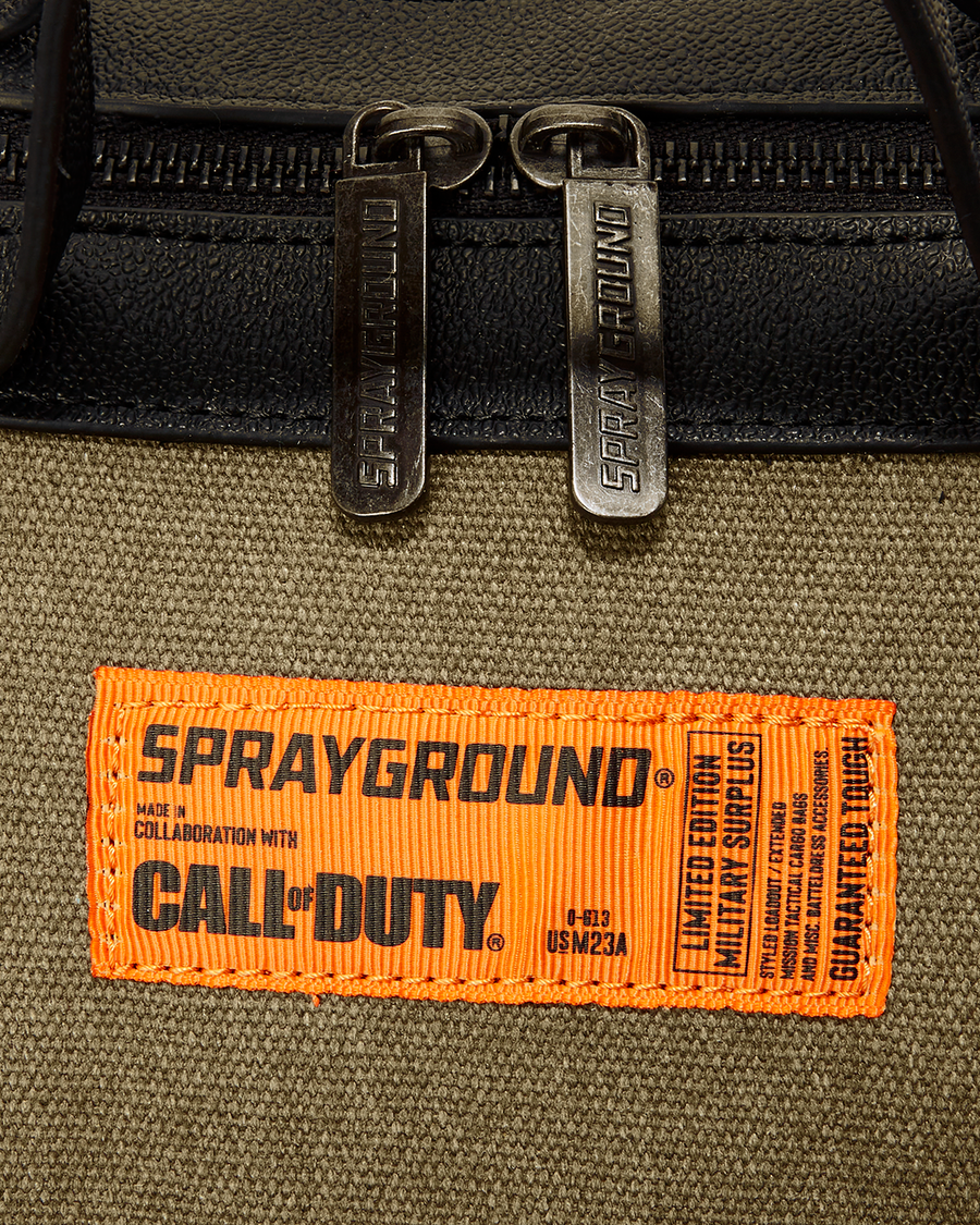 SPRAYGROUND® DUFFLE CALL OF DUTY SHARK TORPEDO DUFFLE