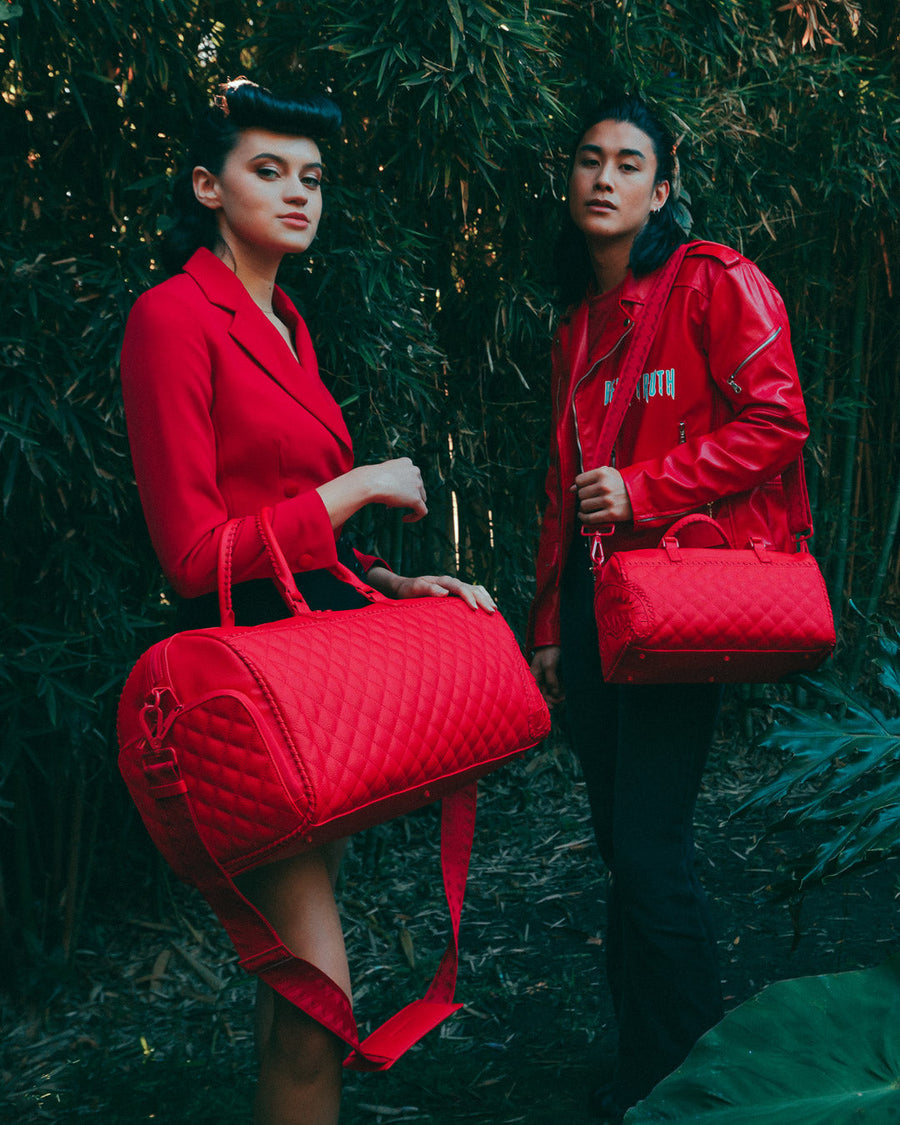 SPRAYGROUND® DUFFLE RED RIVIERA MINI DUFFLE