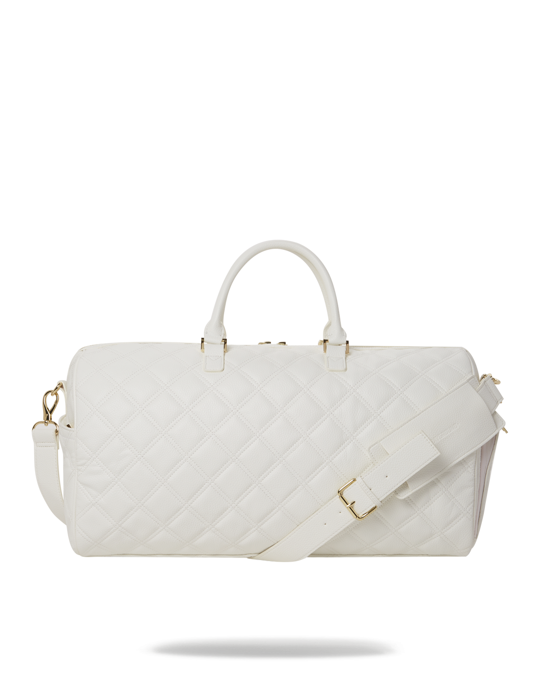 SPRAYGROUND® DUFFLE RIVIERA LE BLANC GOLD CHAIN SHARK DUFFLE