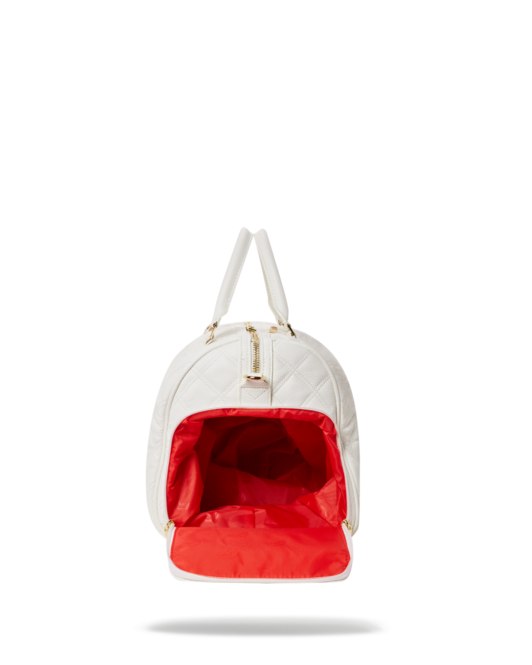 SPRAYGROUND® DUFFLE RIVIERA LE BLANC GOLD CHAIN SHARK DUFFLE