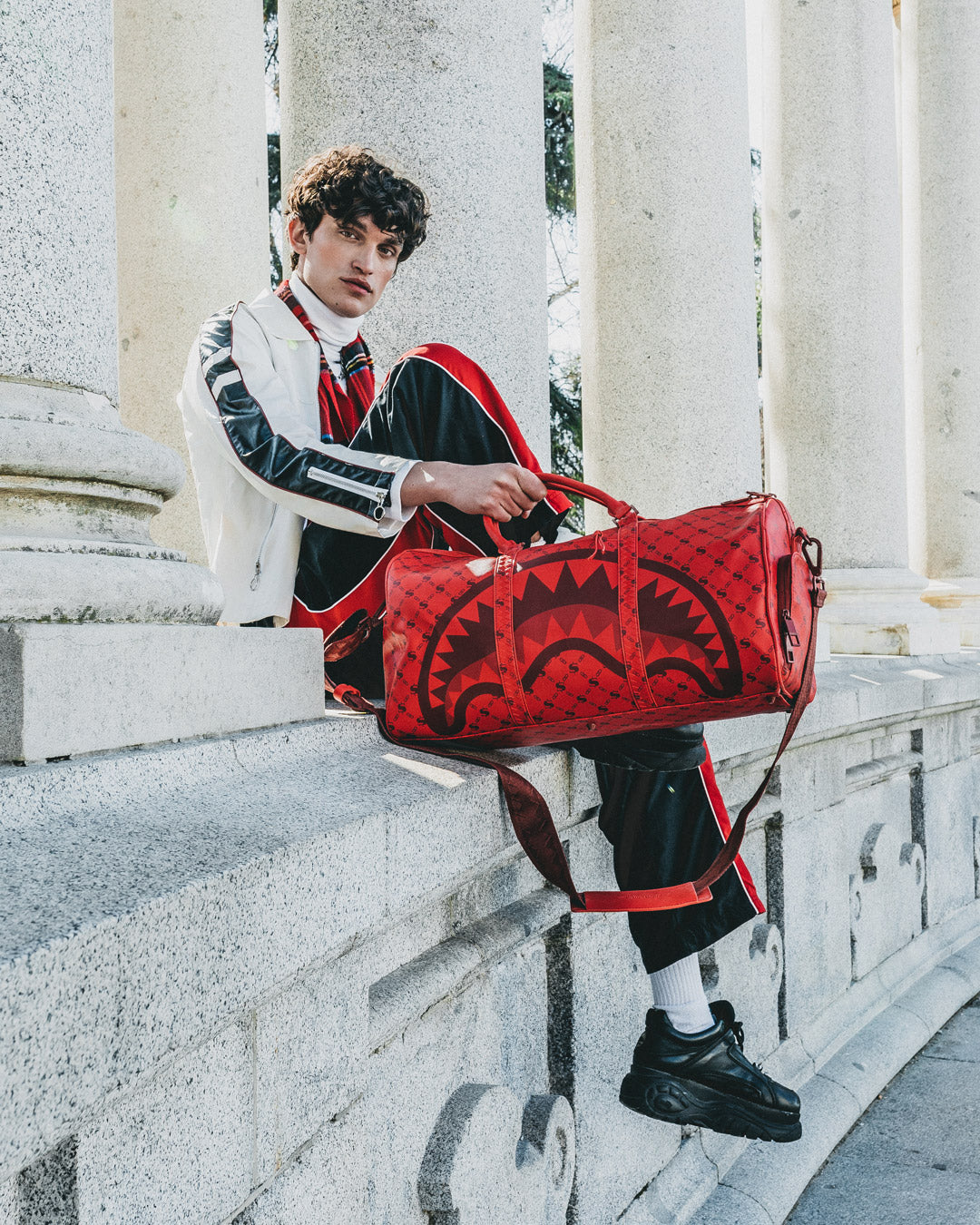 SPRAYGROUND® DUFFLE MONEYGRAM BRICK DUFFLE
