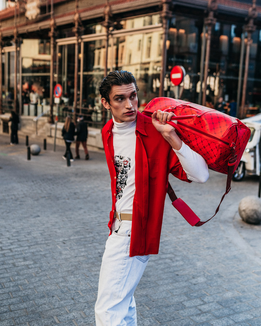 SPRAYGROUND® DUFFLE MONEYGRAM BRICK DUFFLE