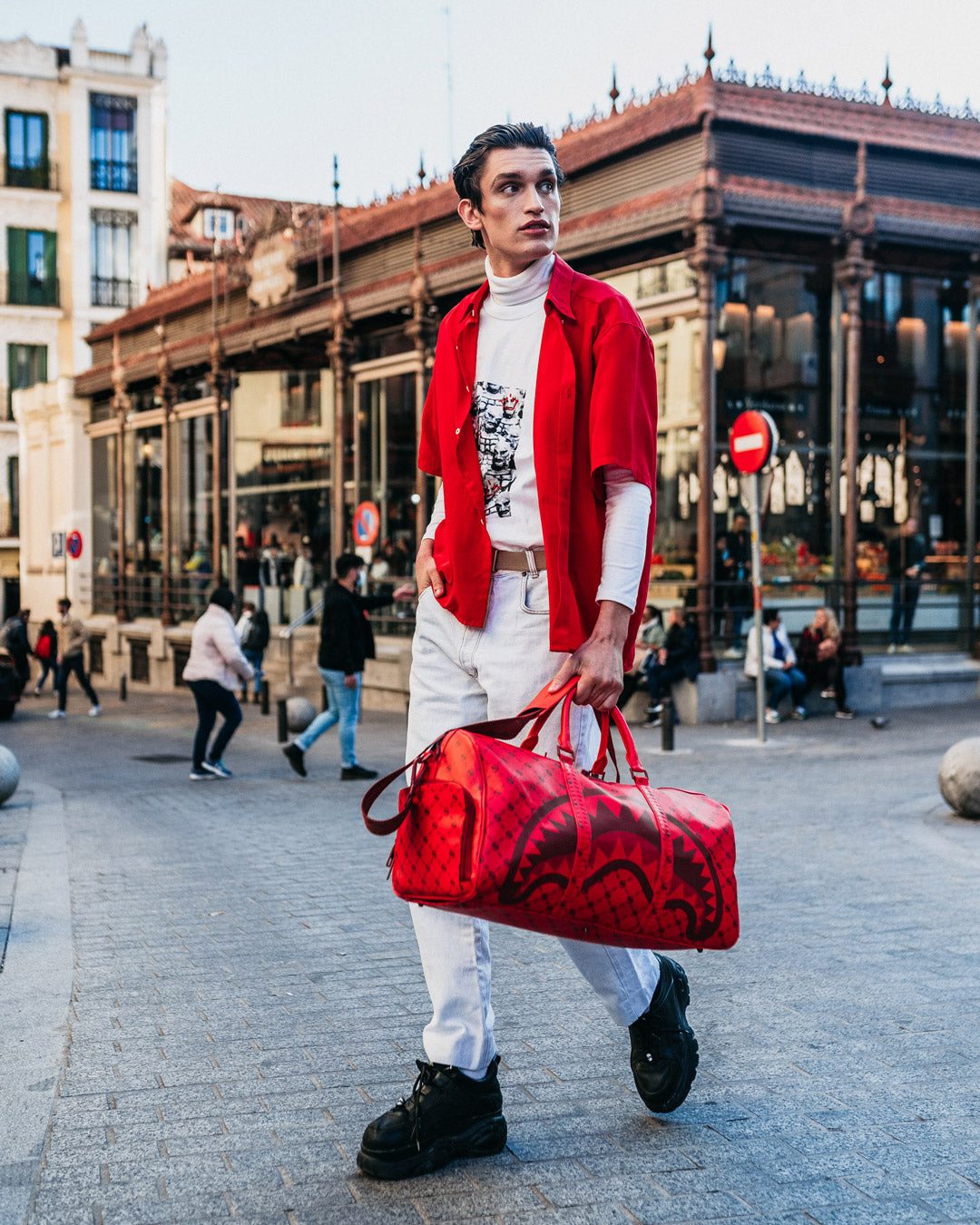 SPRAYGROUND® DUFFLE MONEYGRAM BRICK DUFFLE