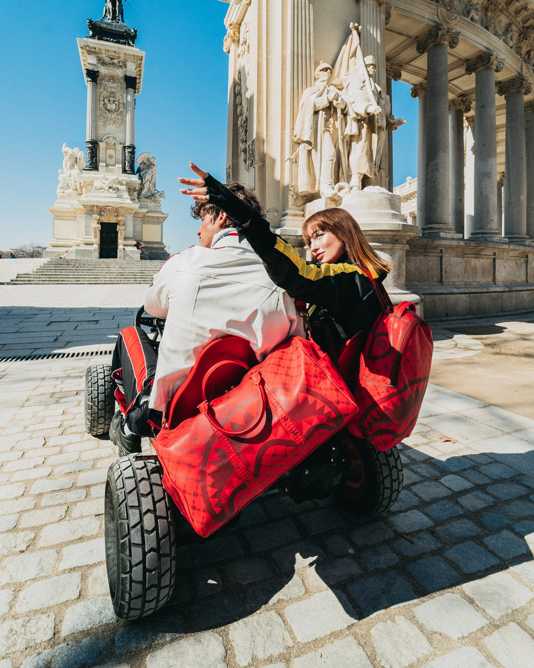 SPRAYGROUND® DUFFLE MONEYGRAM BRICK DUFFLE