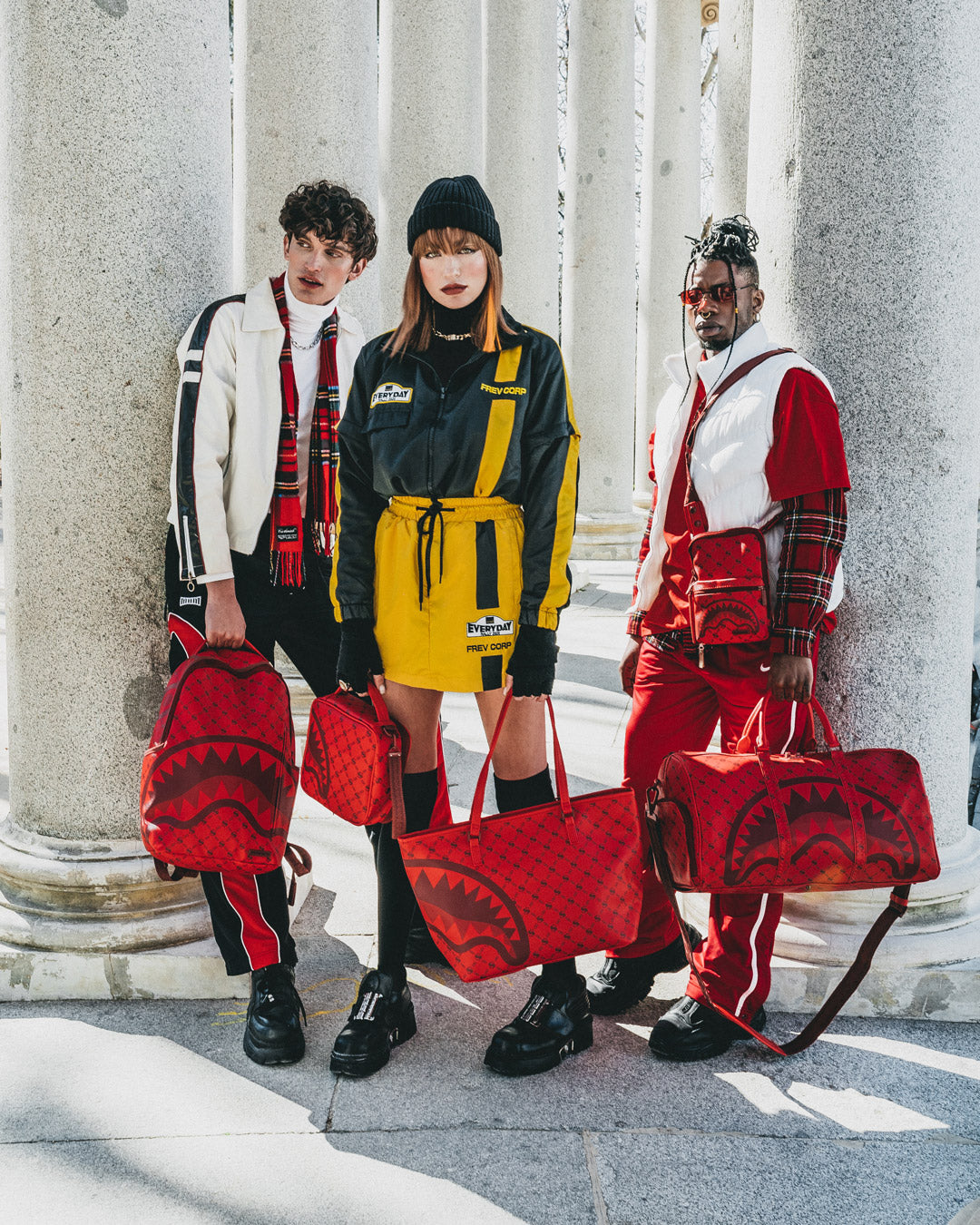 SPRAYGROUND® DUFFLE MONEYGRAM BRICK DUFFLE