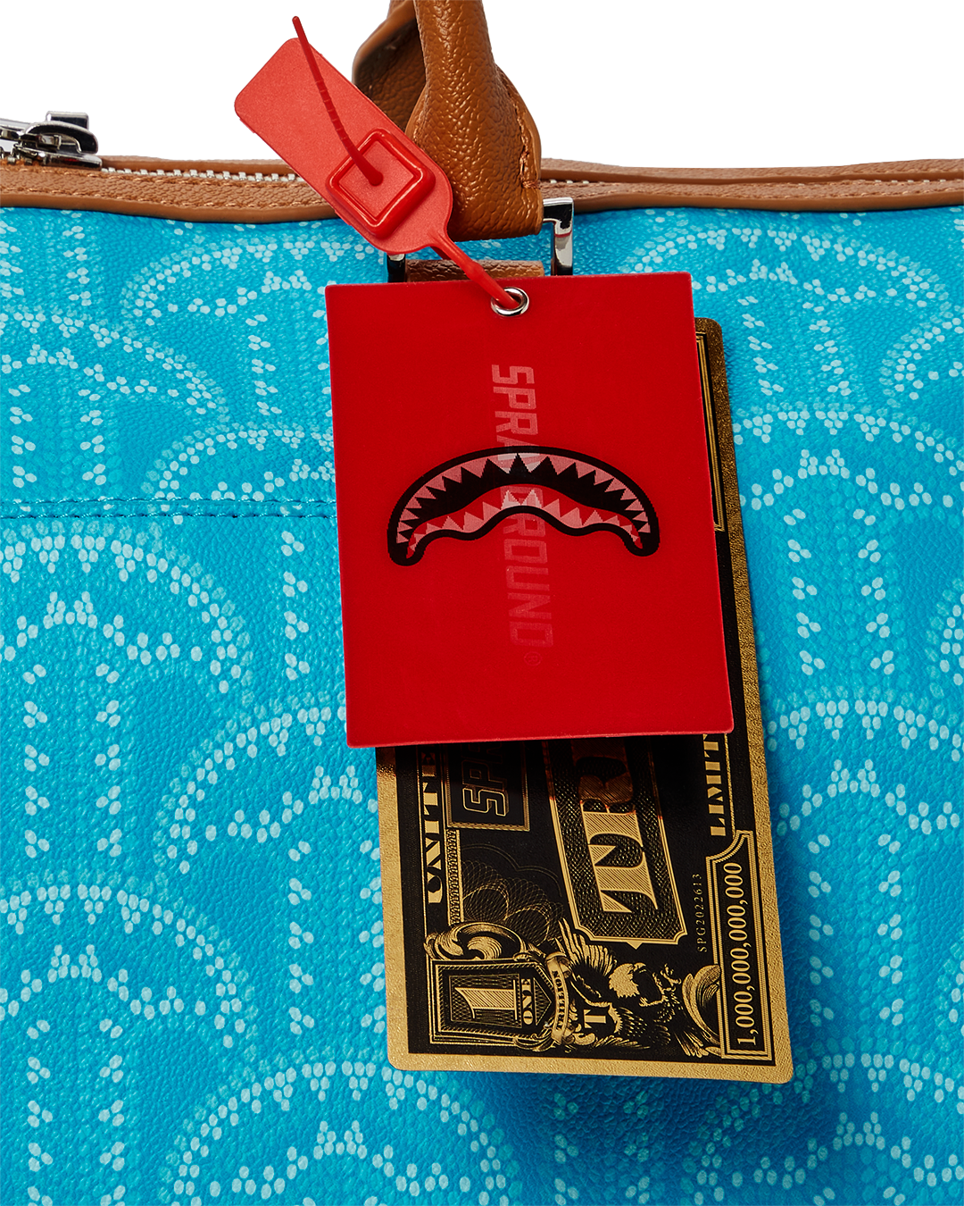 SPRAYGROUND® DUFFLE ILLUCHAINS TURQ DUFFLE