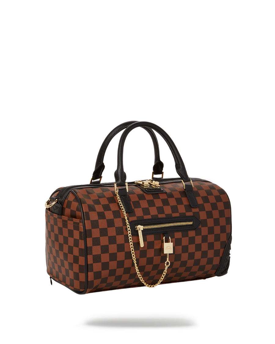 SPRAYGROUND® DUFFLE HENNY LOCK SHARKS IN PARIS MINI DUFFLE