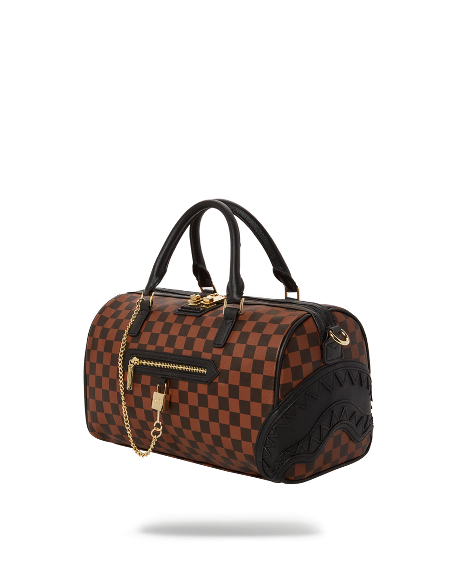 SPRAYGROUND® DUFFLE HENNY LOCK SHARKS IN PARIS MINI DUFFLE