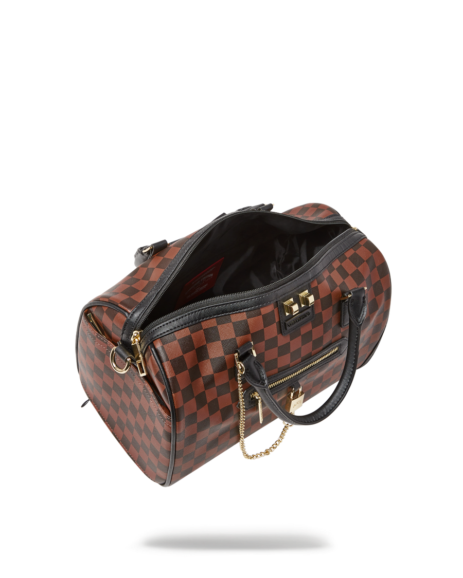 SPRAYGROUND® DUFFLE HENNY LOCK SHARKS IN PARIS MINI DUFFLE