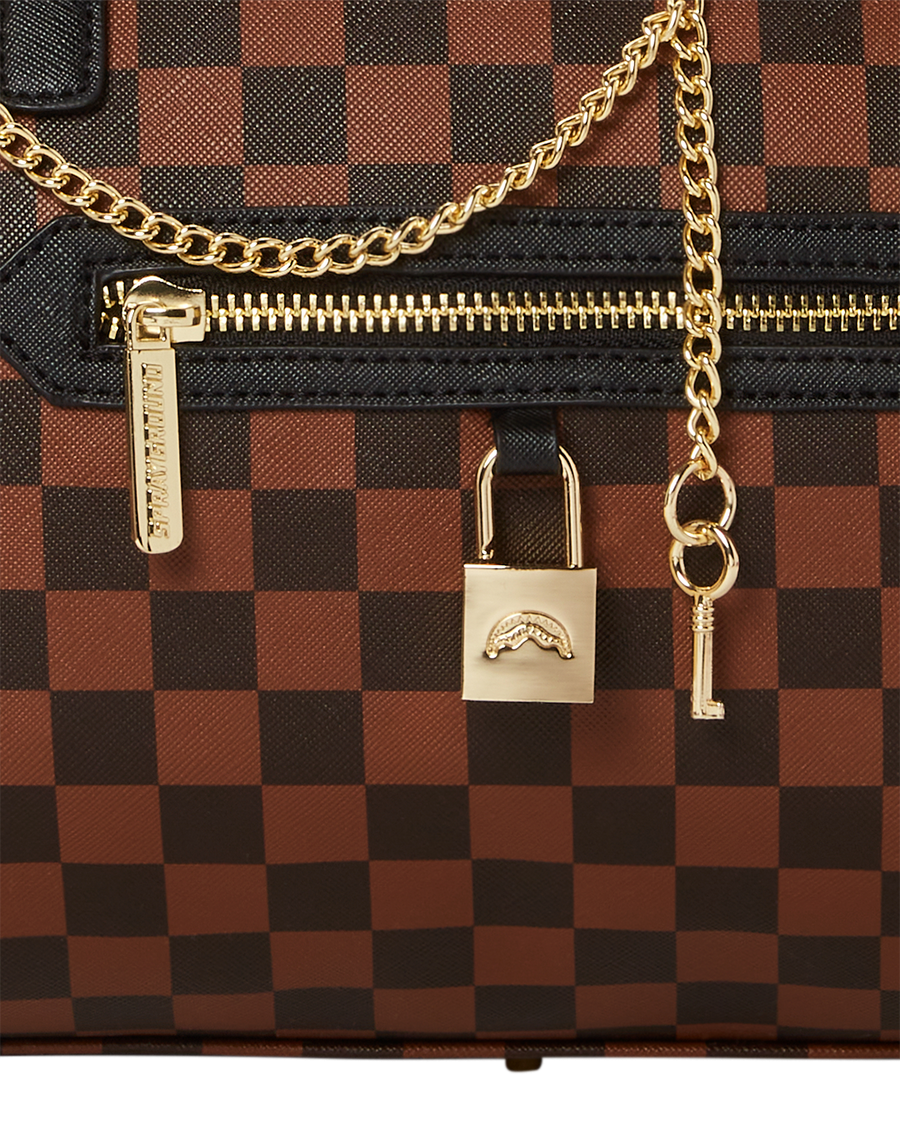 SPRAYGROUND® DUFFLE HENNY LOCK SHARKS IN PARIS MINI DUFFLE