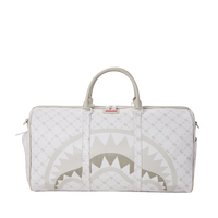 SprayGround - powder money emperor duffle bag (white – Major Key