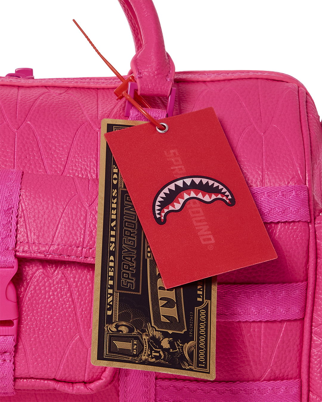 Sprayground - Mini Rose Money Check Mini Duffle Bag – Octane