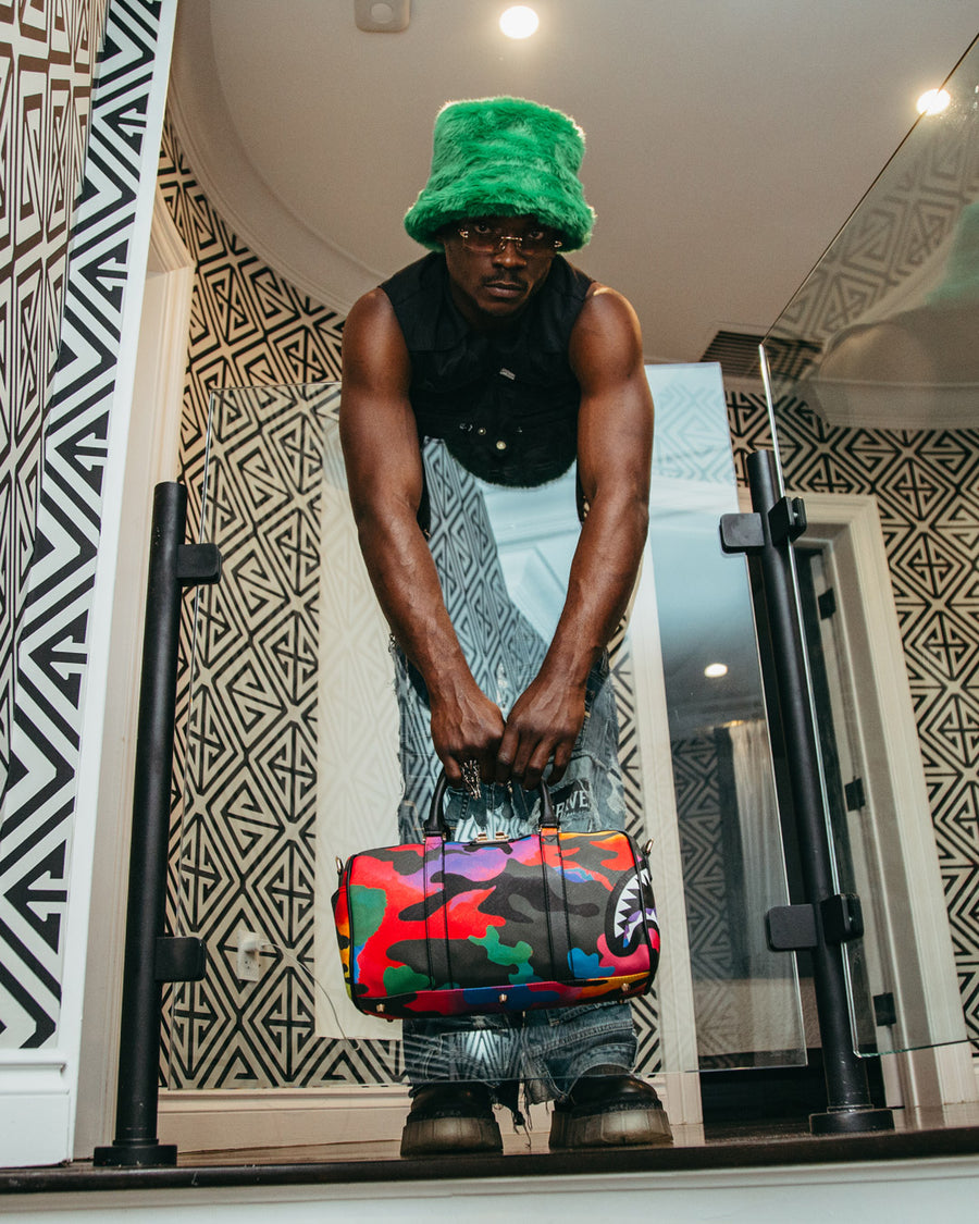 SPRAYGROUND® DUFFLE CAMOBURST MINI DUFFLE