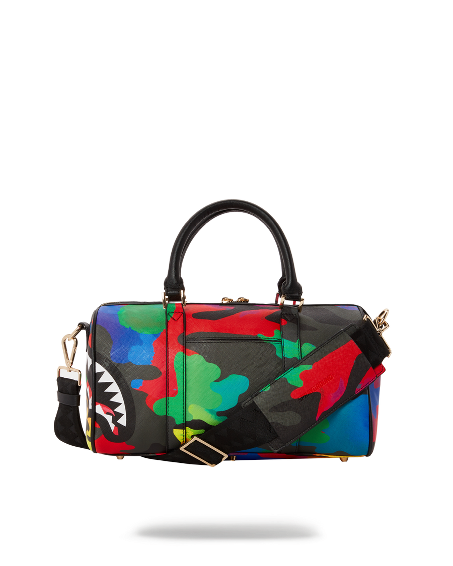 Sprayground Camoburst Mini Duffle Bag