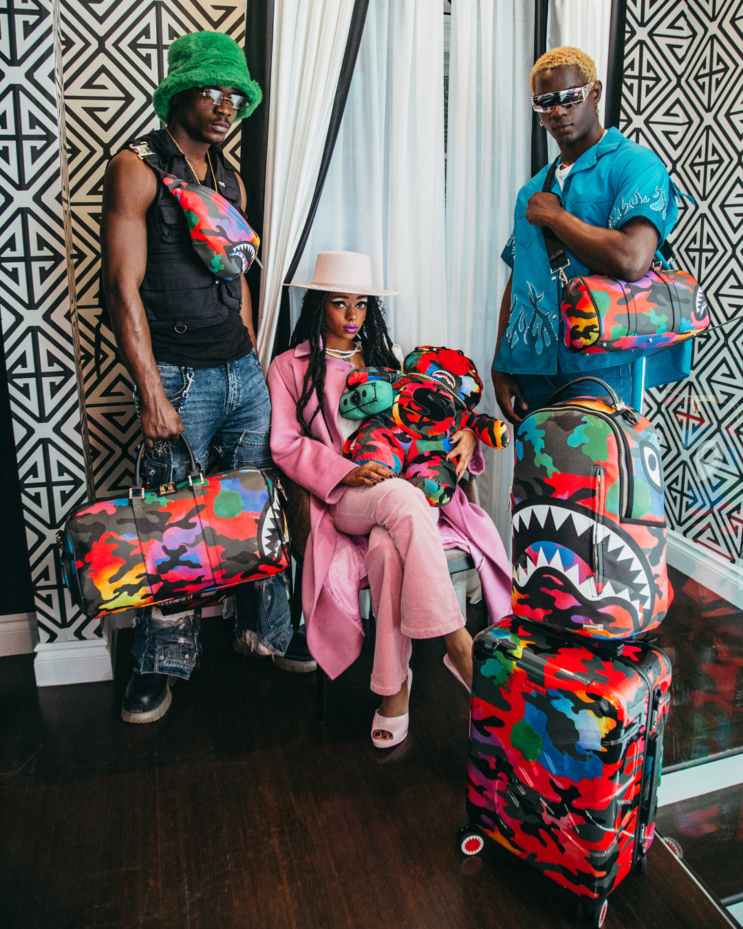 SPRAYGROUND® DUFFLE CAMOBURST MINI DUFFLE