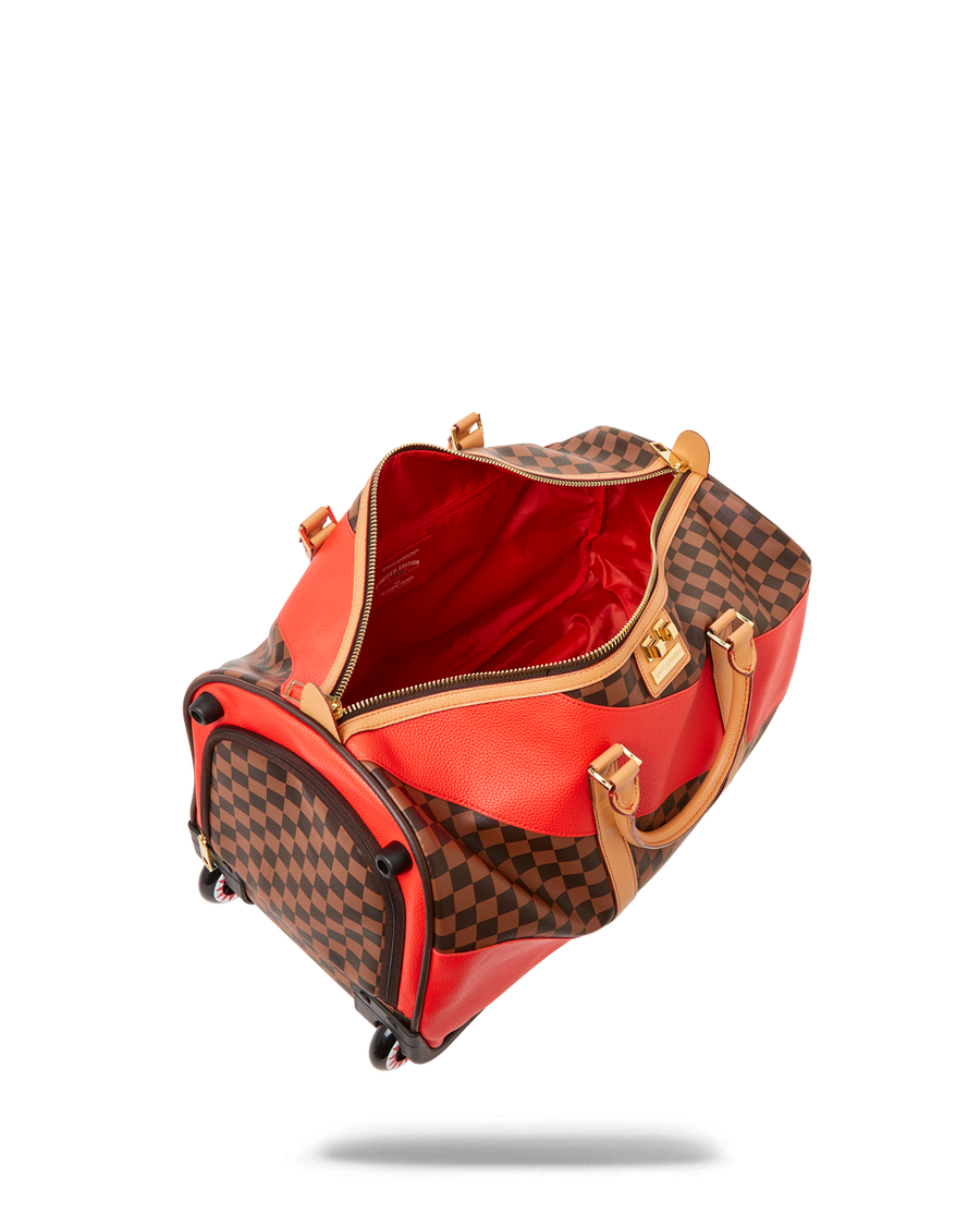 SPRAYGROUND® DUFFLE RACEWAY HENNY DUFFLE WHEELY