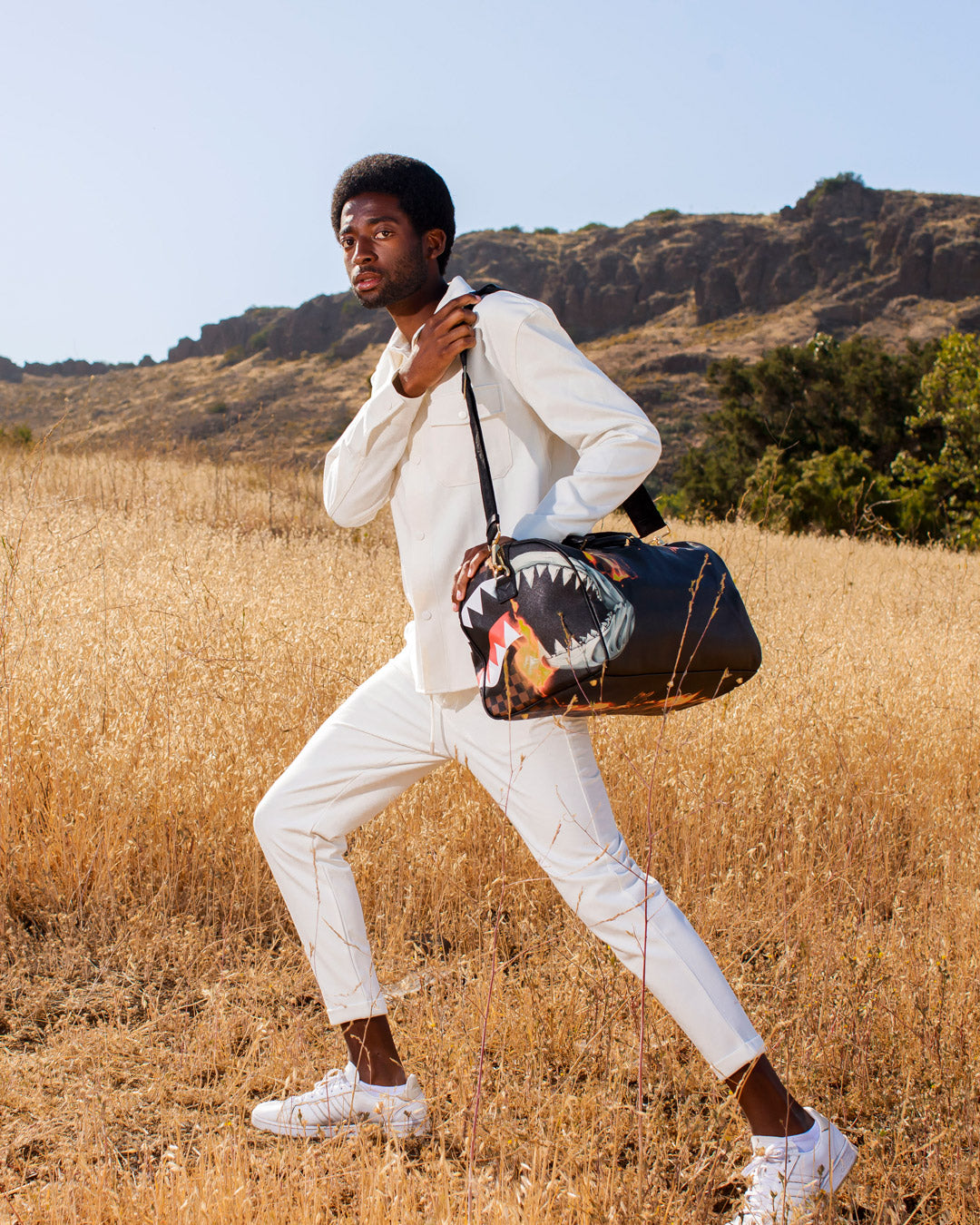 SPRAYGROUND® DUFFLE SHARKS IN PARIS UNSTOPPABLE DUFFLE