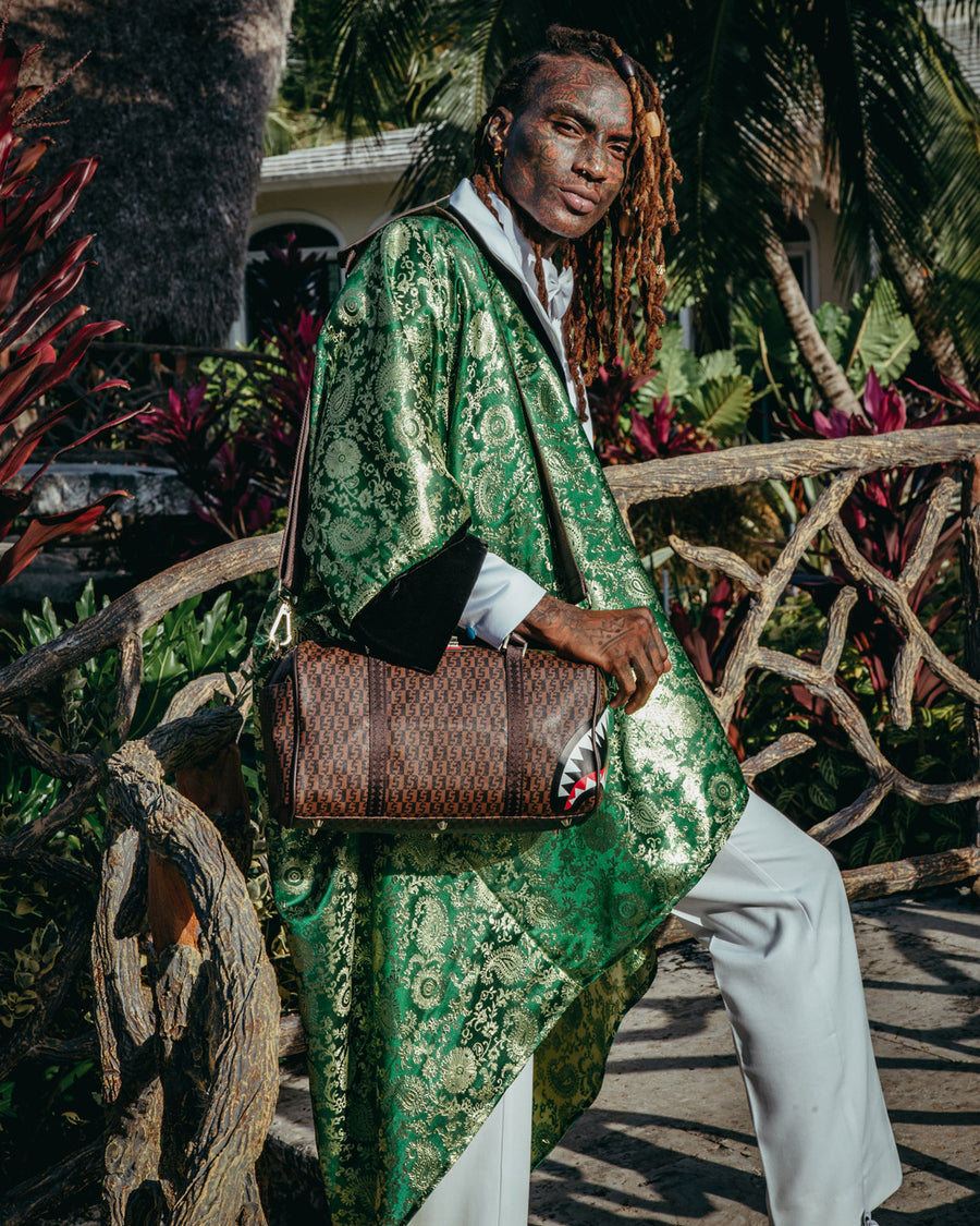 SPRAYGROUND® DUFFLE CASHIN CHECKS MINI DUFFLE