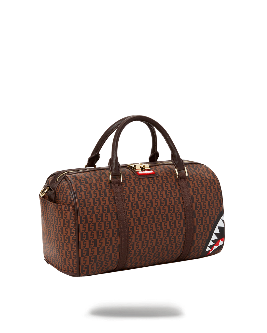 SPRAYGROUND® DUFFLE CASHIN CHECKS MINI DUFFLE