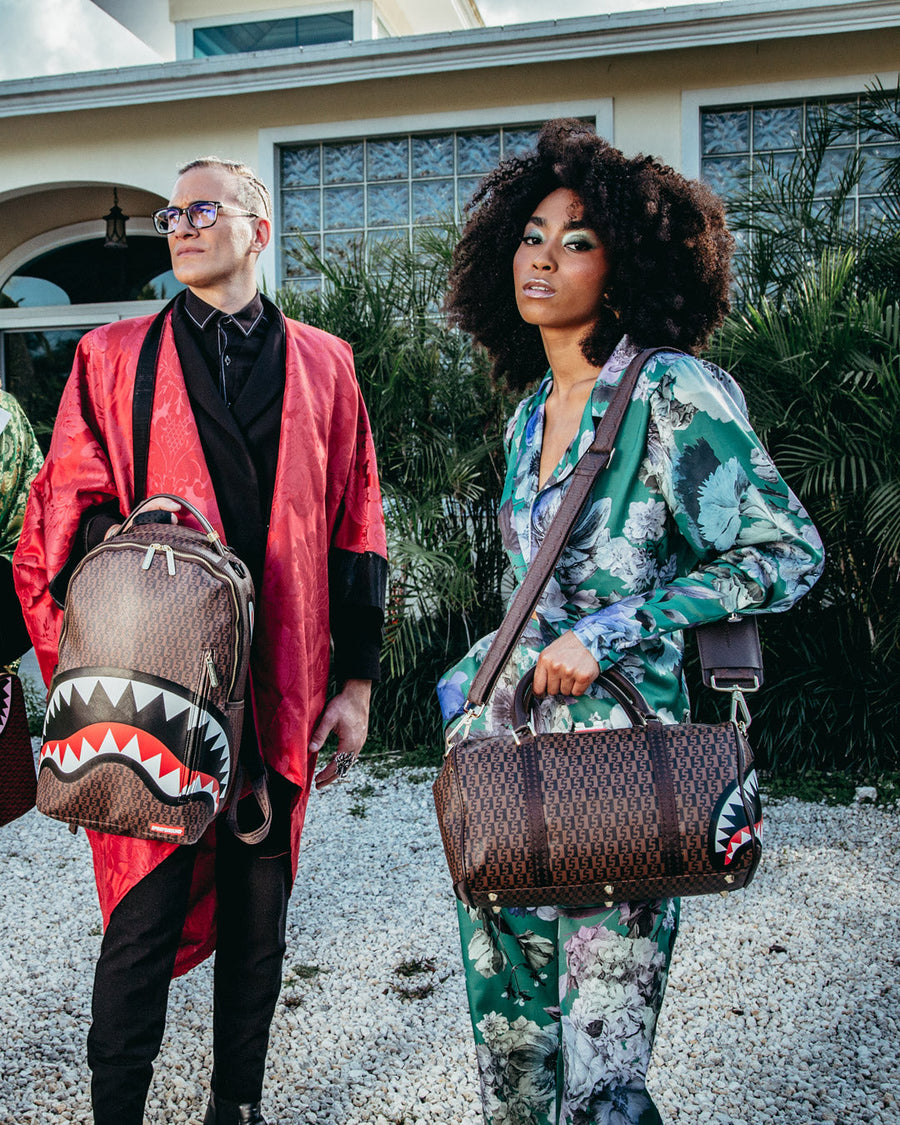 SPRAYGROUND® DUFFLE CASHIN CHECKS MINI DUFFLE