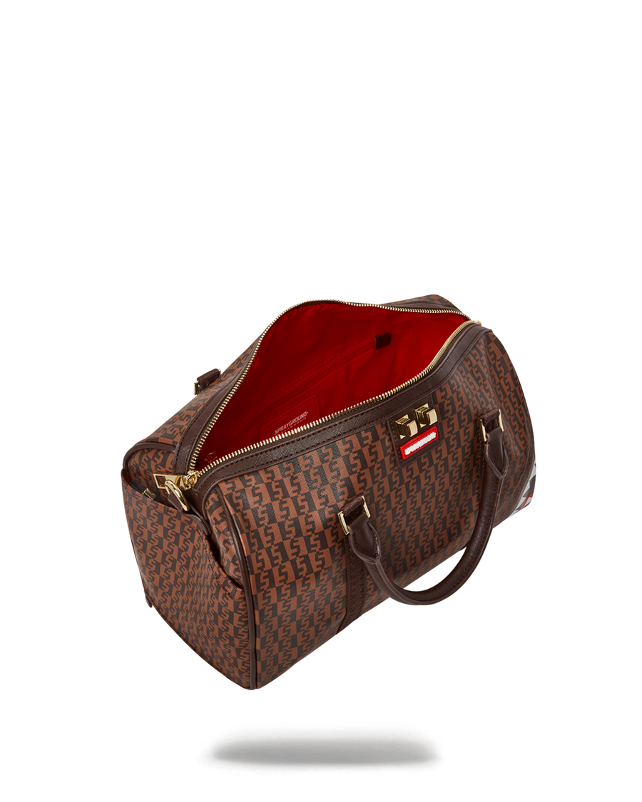 SPRAYGROUND® DUFFLE CASHIN CHECKS MINI DUFFLE