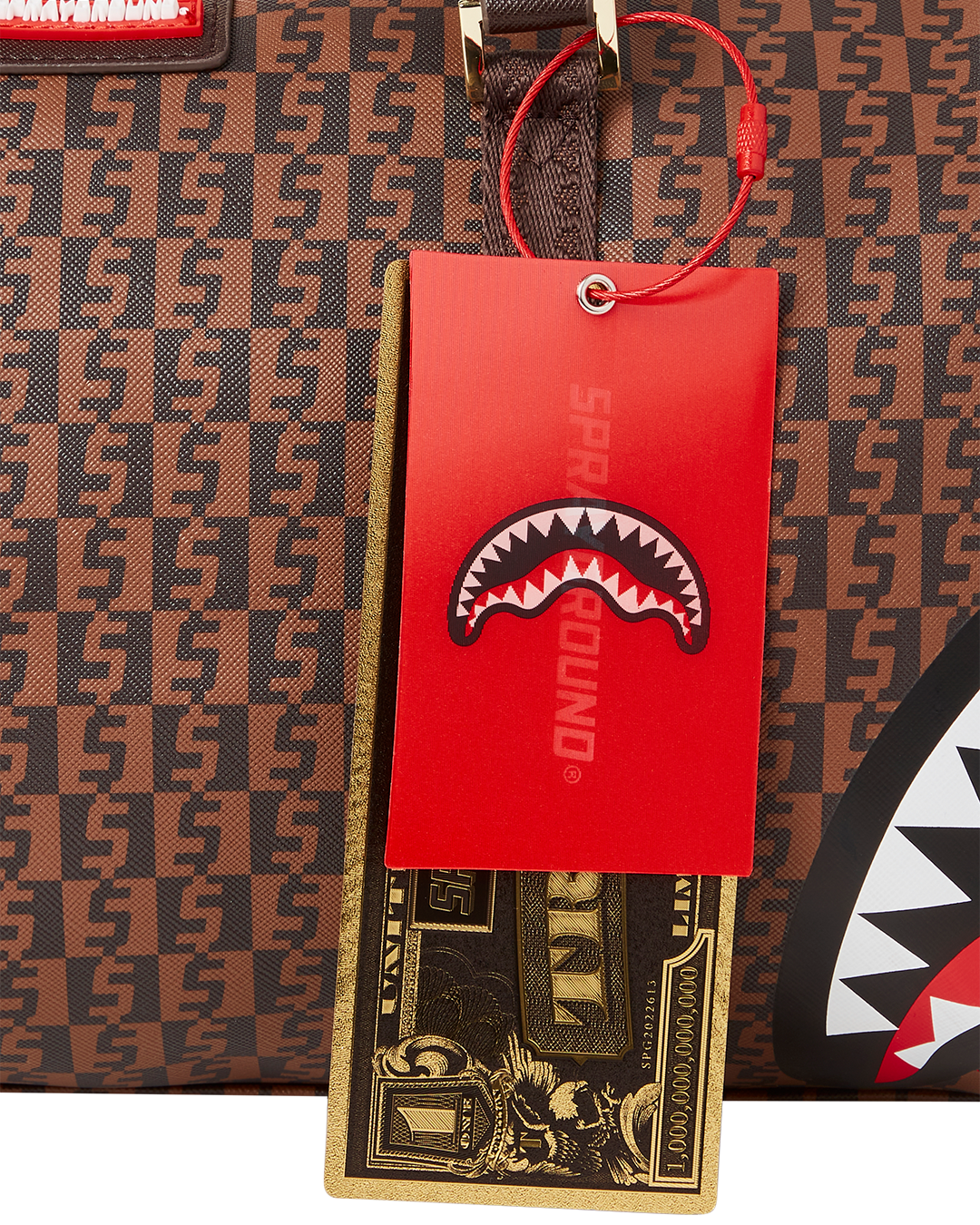 SPRAYGROUND® DUFFLE CASHIN CHECKS MINI DUFFLE
