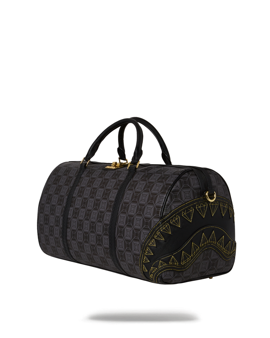 SPRAYGROUND® DUFFLE OBSIDIAN STUNNER A.i.6 SANDFLOWER COLLAB DUFFLE