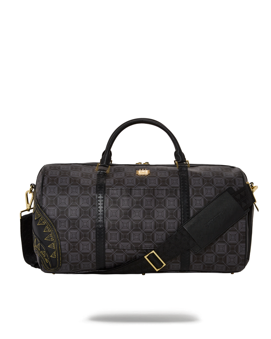 SPRAYGROUND® DUFFLE OBSIDIAN STUNNER A.i.6 SANDFLOWER COLLAB DUFFLE