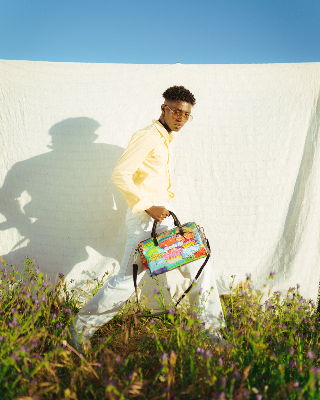 SPRAYGROUND® DUFFLE ASTROMANE SHARKS IN SPACE MINI DUFFLE