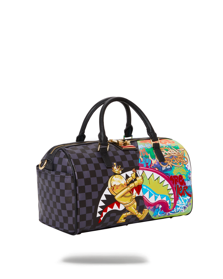 SPRAYGROUND® DUFFLE ASTROMANE SHARKS IN SPACE MINI DUFFLE