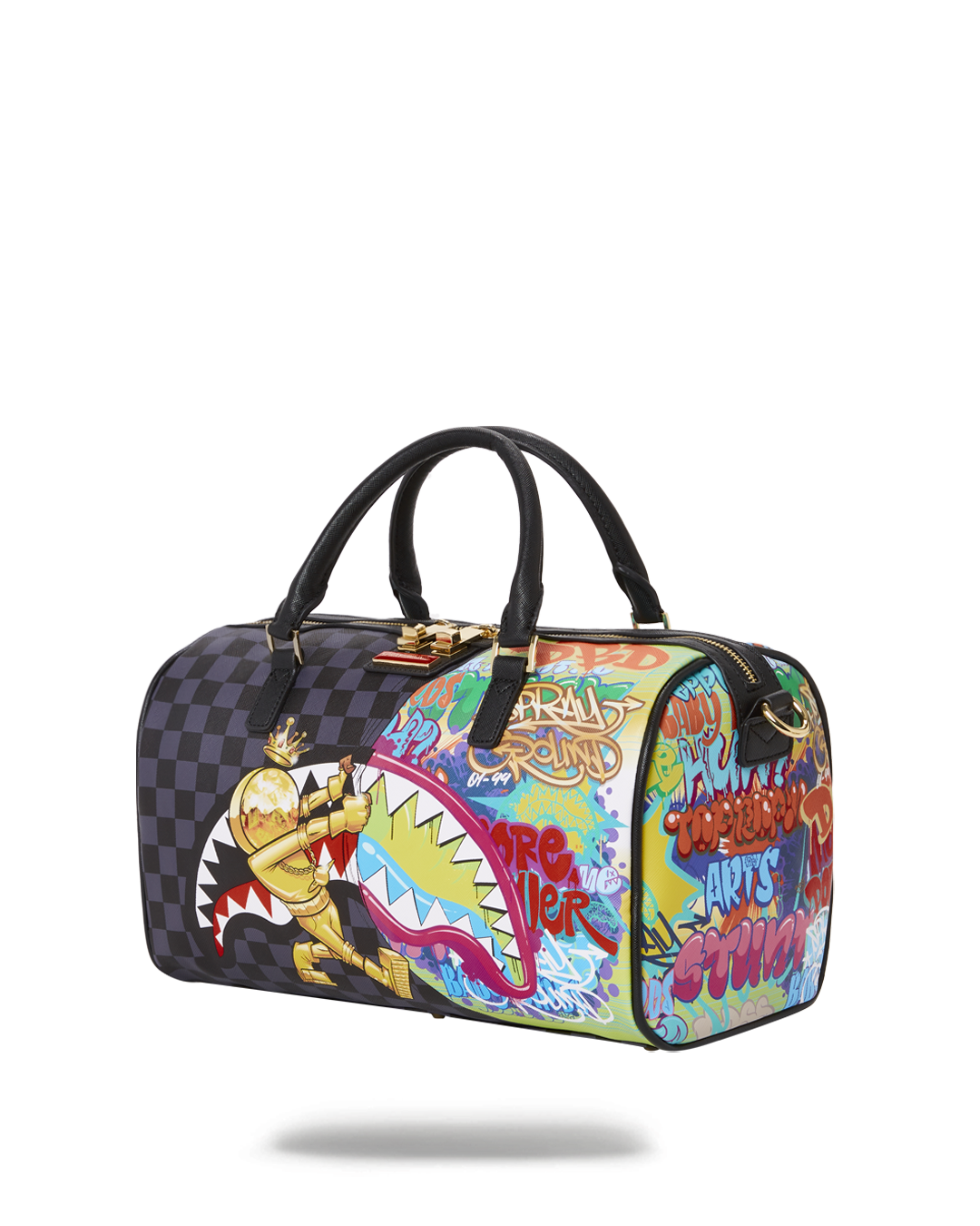 SPRAYGROUND® DUFFLE ASTROMANE SHARKS IN SPACE MINI DUFFLE