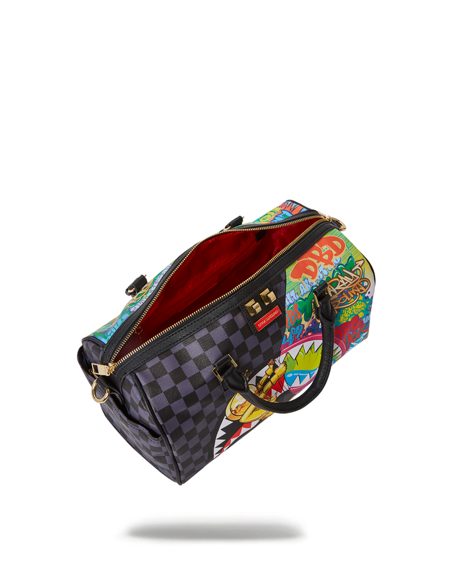 SPRAYGROUND® DUFFLE ASTROMANE SHARKS IN SPACE MINI DUFFLE