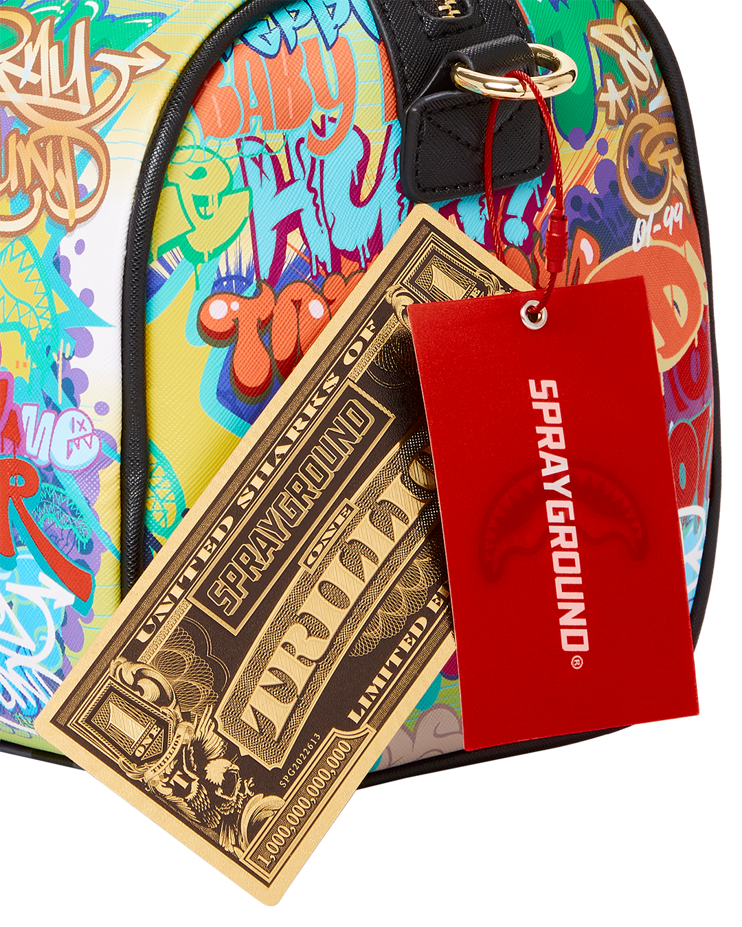 SPRAYGROUND® DUFFLE ASTROMANE SHARKS IN SPACE MINI DUFFLE