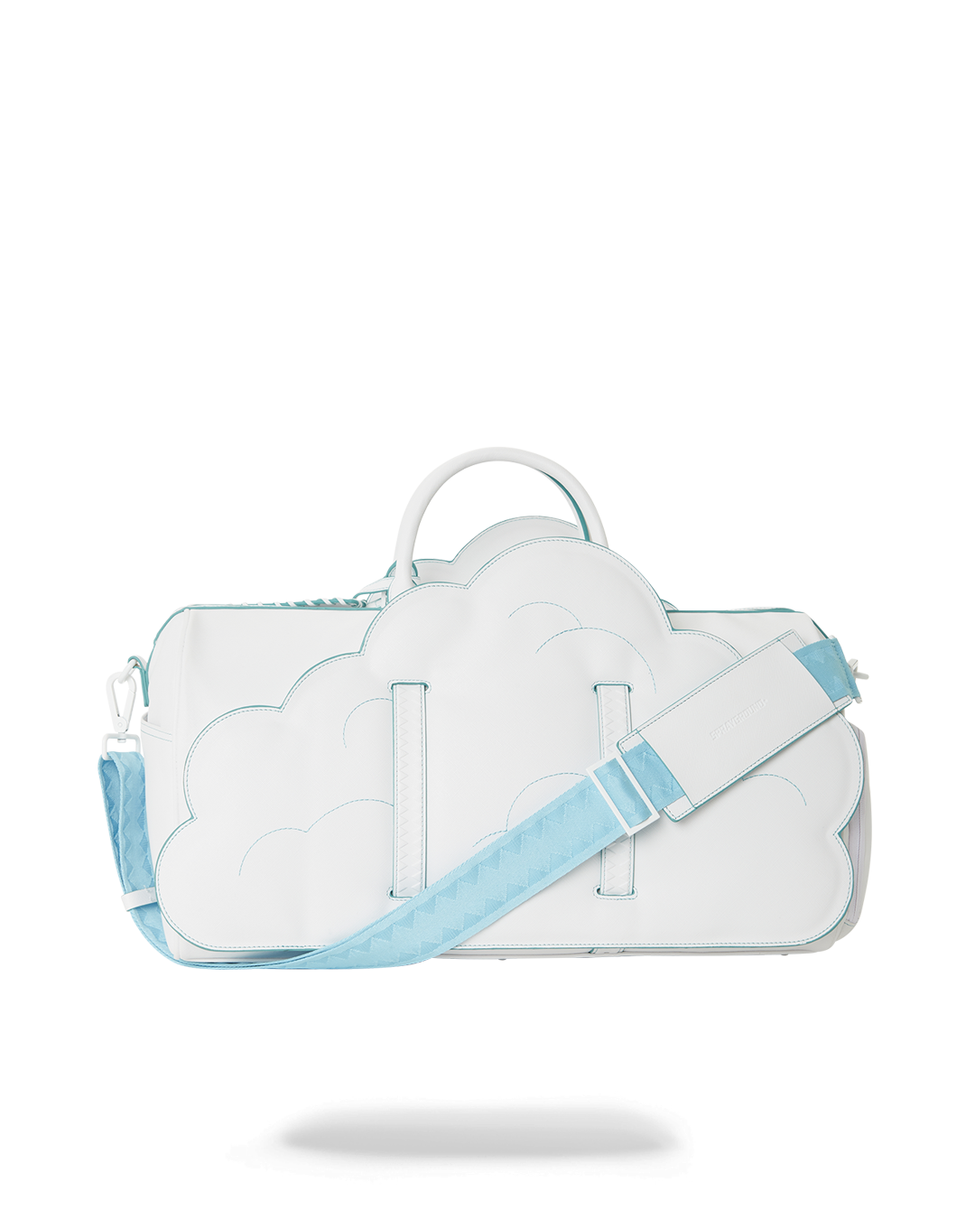 SPRAYGROUND® DUFFLE CLOUDY WITH A CHANCE OF SHARK DUFFLE