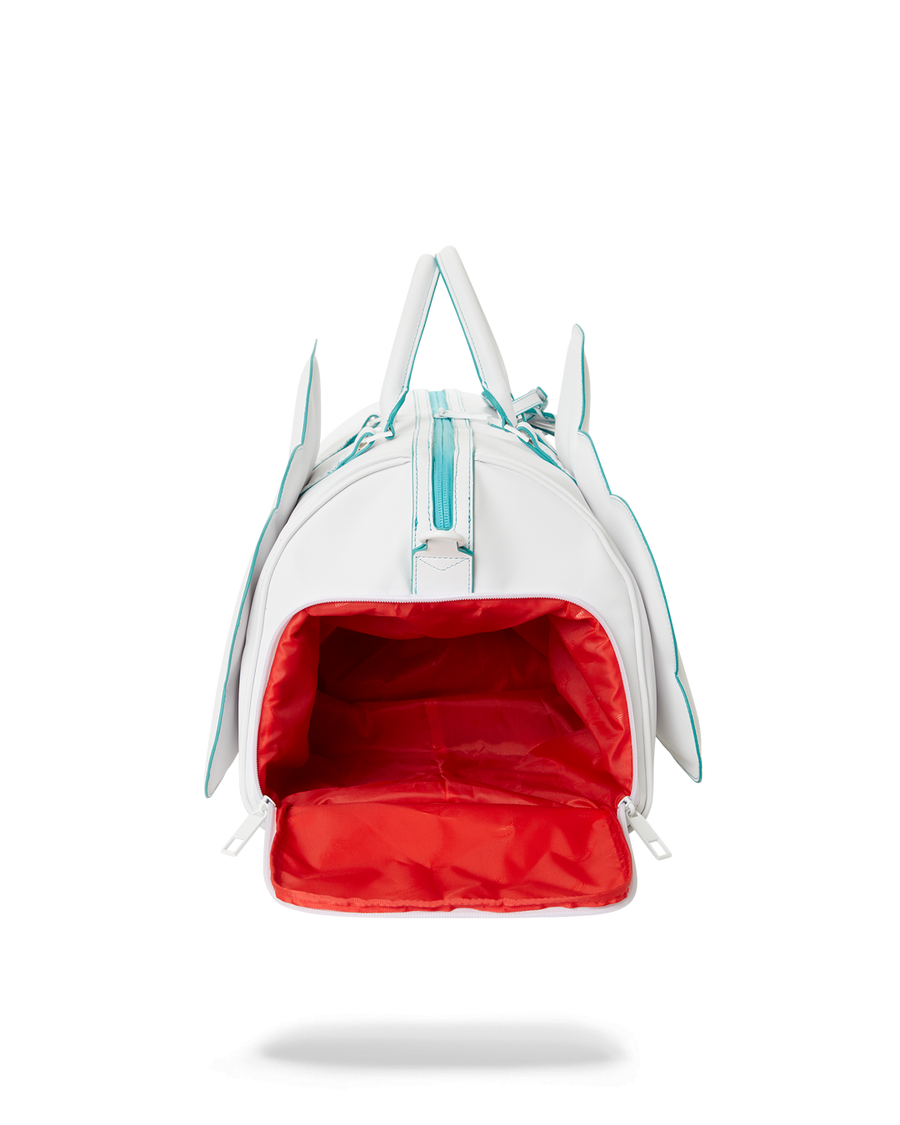 SPRAYGROUND® DUFFLE CLOUDY WITH A CHANCE OF SHARK DUFFLE