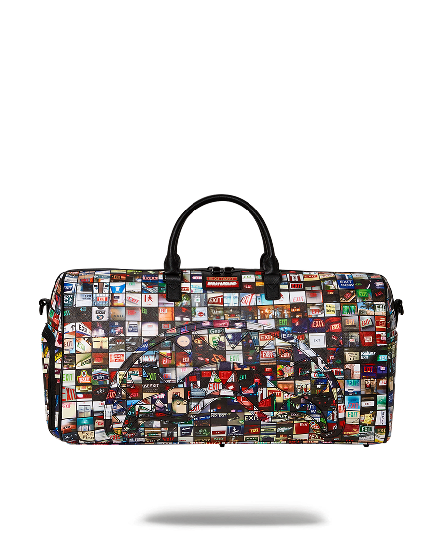 SPRAYGROUND® DUFFLE EXIT ART COLLAB DUFFLE