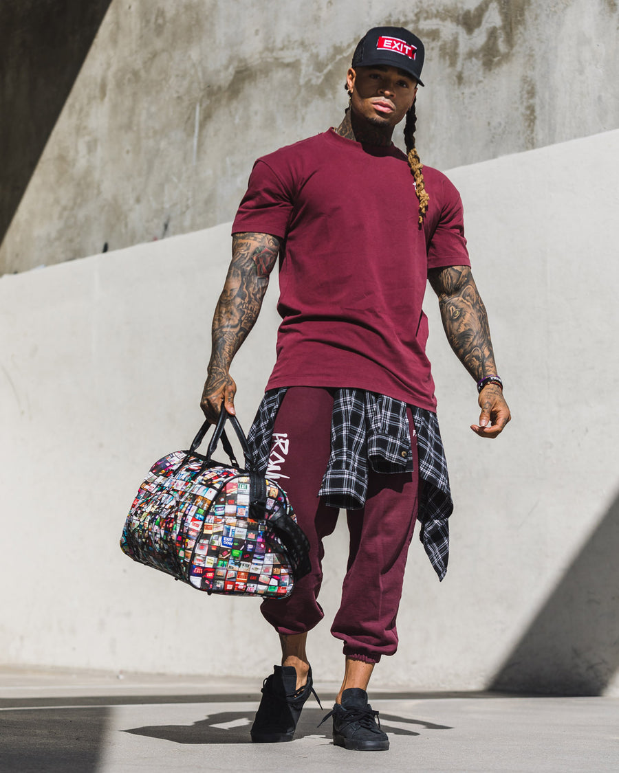 SPRAYGROUND® DUFFLE EXIT ART COLLAB DUFFLE