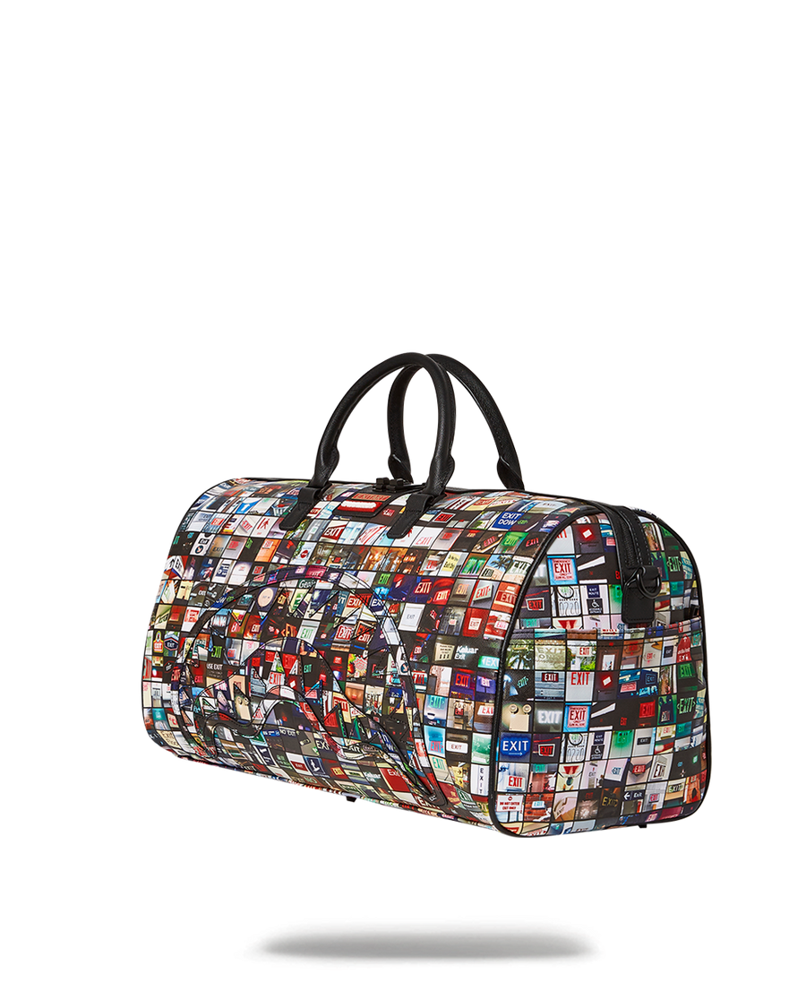 SPRAYGROUND® DUFFLE EXIT ART COLLAB DUFFLE