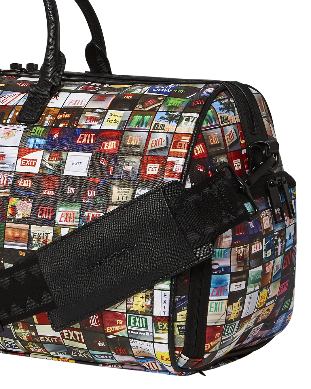 SPRAYGROUND® DUFFLE EXIT ART COLLAB DUFFLE