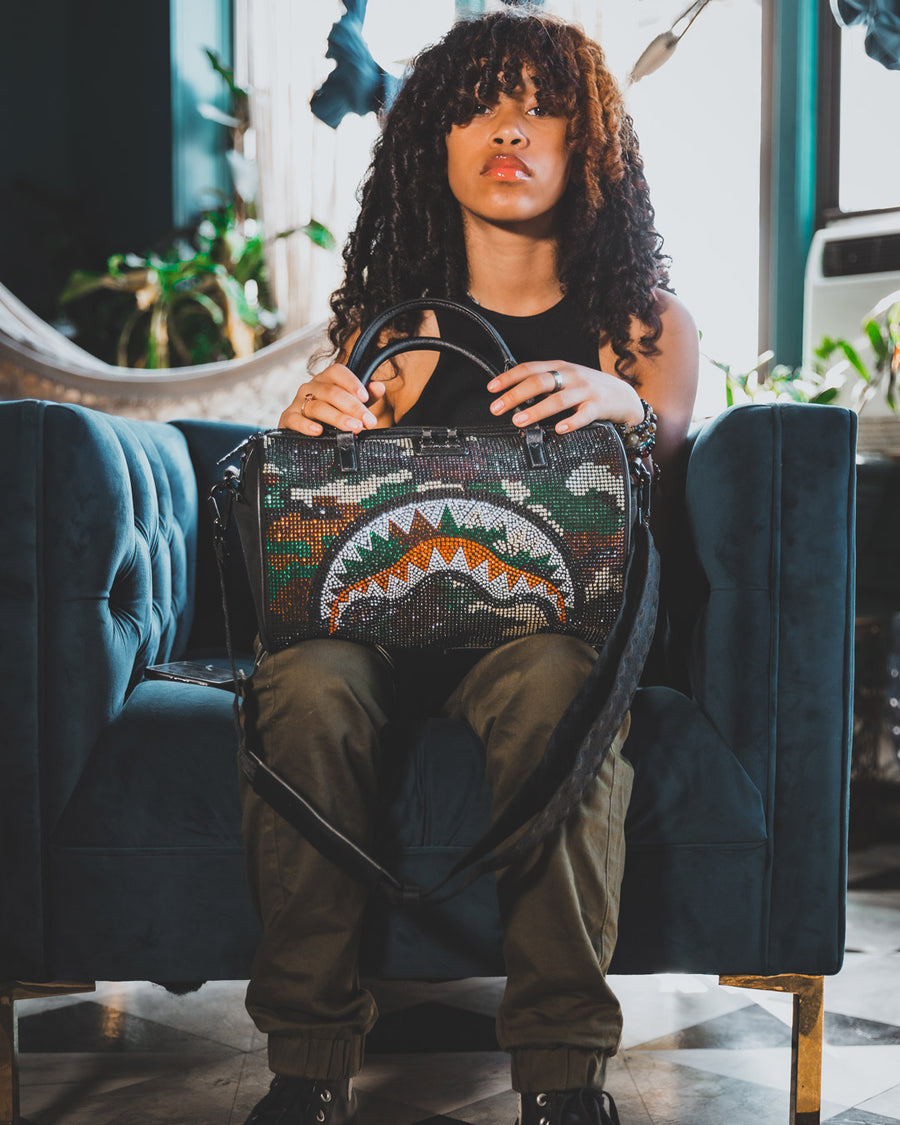 SPRAYGROUND® DUFFLE TRINITY CAMO MINI DUFFLE