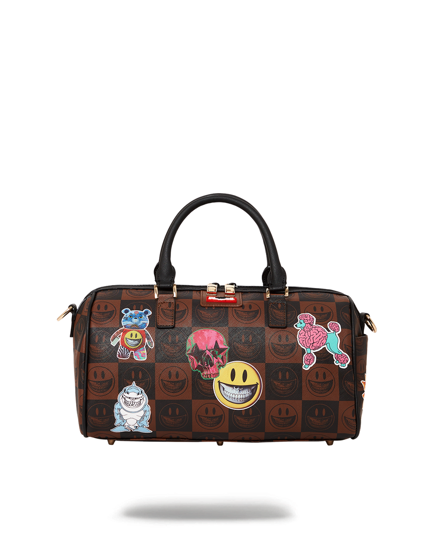 SPRAYGROUND® DUFFLE GLOBAL MOGUL POPAGANDA RON ENGLISH EDITION MINI DUFFLE