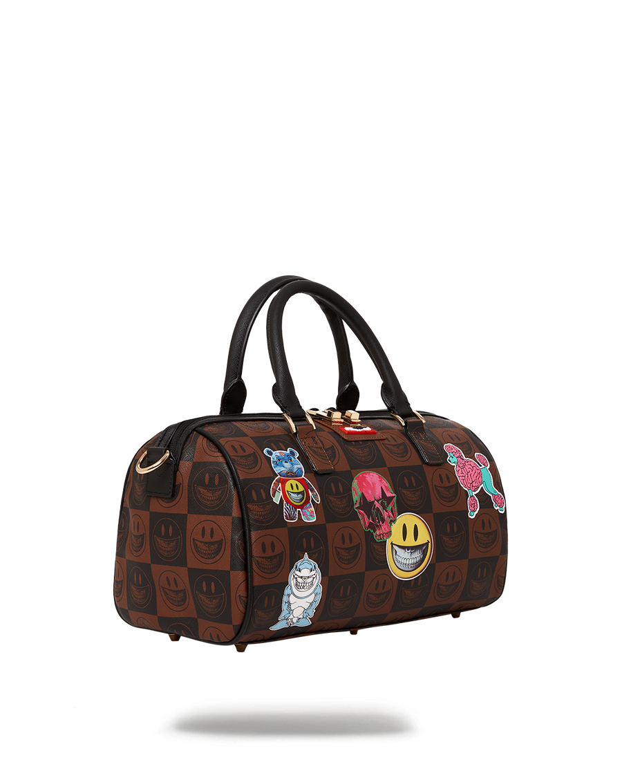 SPRAYGROUND® DUFFLE GLOBAL MOGUL POPAGANDA RON ENGLISH EDITION MINI DUFFLE