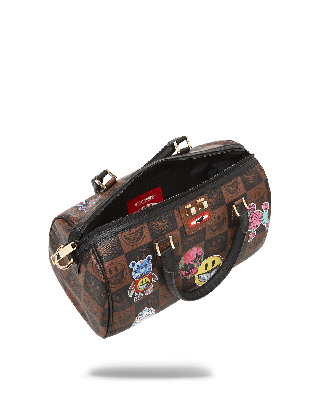 SPRAYGROUND® DUFFLE GLOBAL MOGUL POPAGANDA RON ENGLISH EDITION MINI DUFFLE