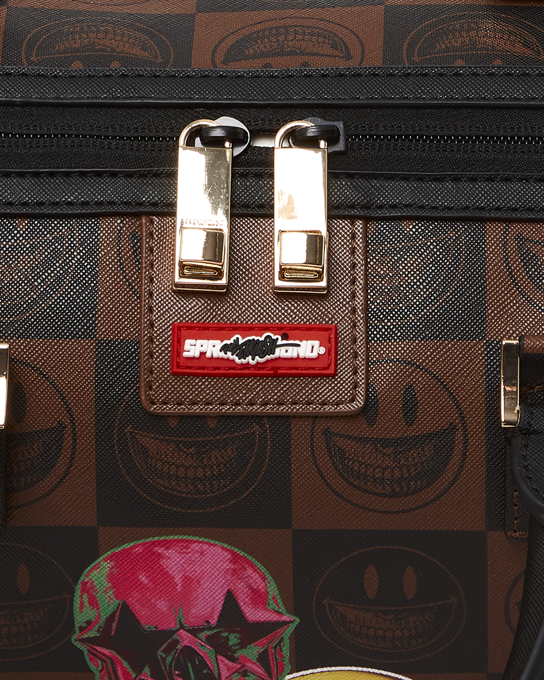 SPRAYGROUND® DUFFLE GLOBAL MOGUL POPAGANDA RON ENGLISH EDITION MINI DUFFLE