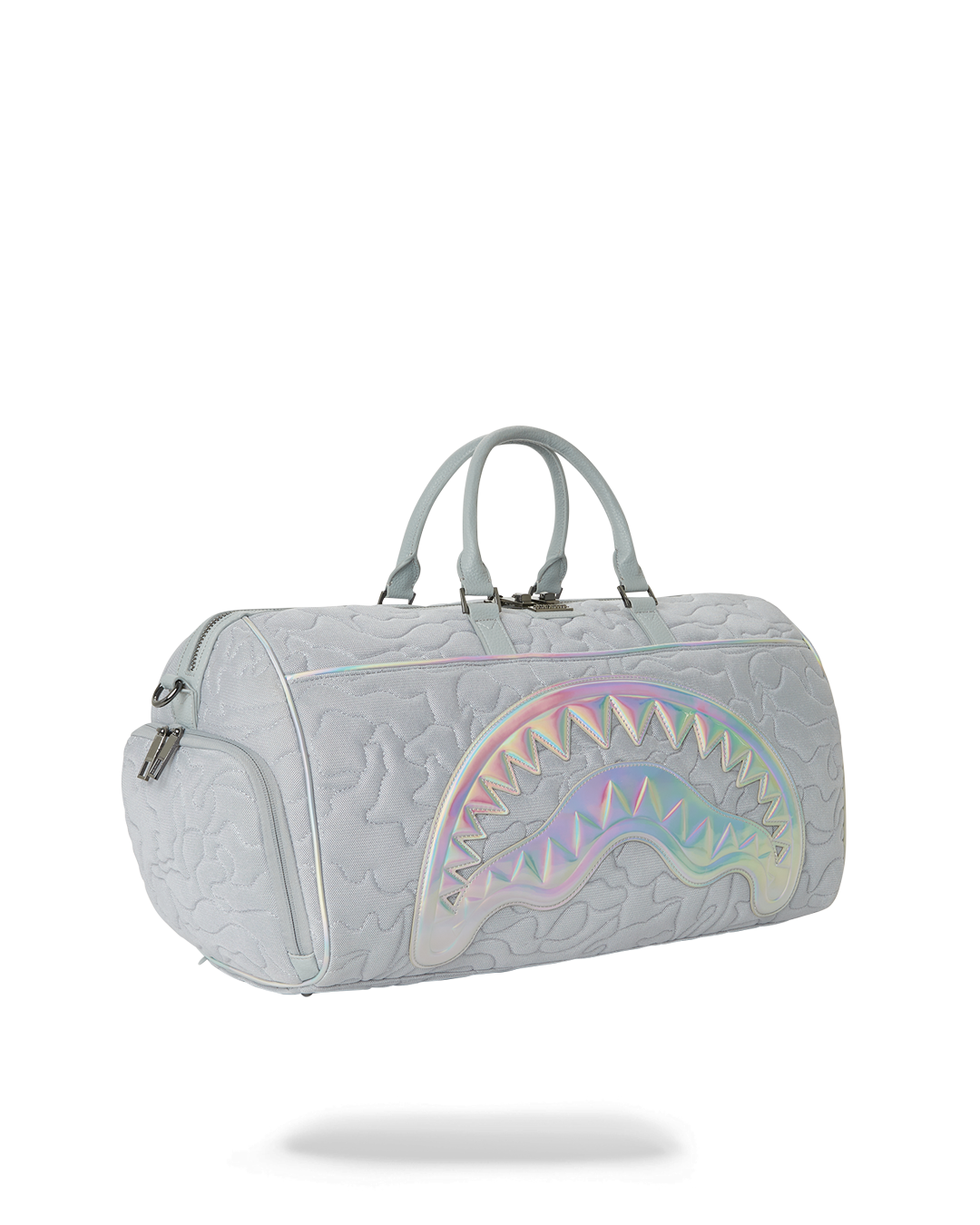 SPRAYGROUND® DUFFLE MIRASHAKU IRIDESCENT QUILT DUFFLE