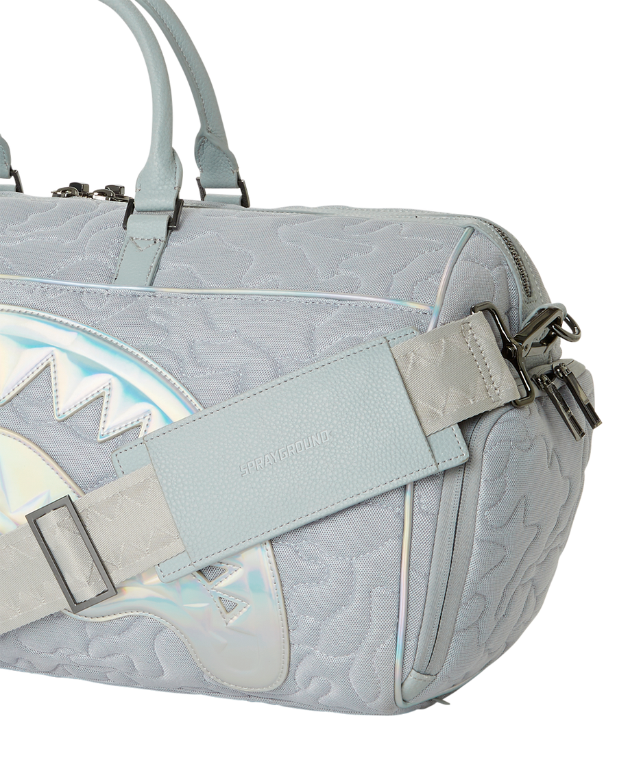 SPRAYGROUND® DUFFLE MIRASHAKU IRIDESCENT QUILT DUFFLE