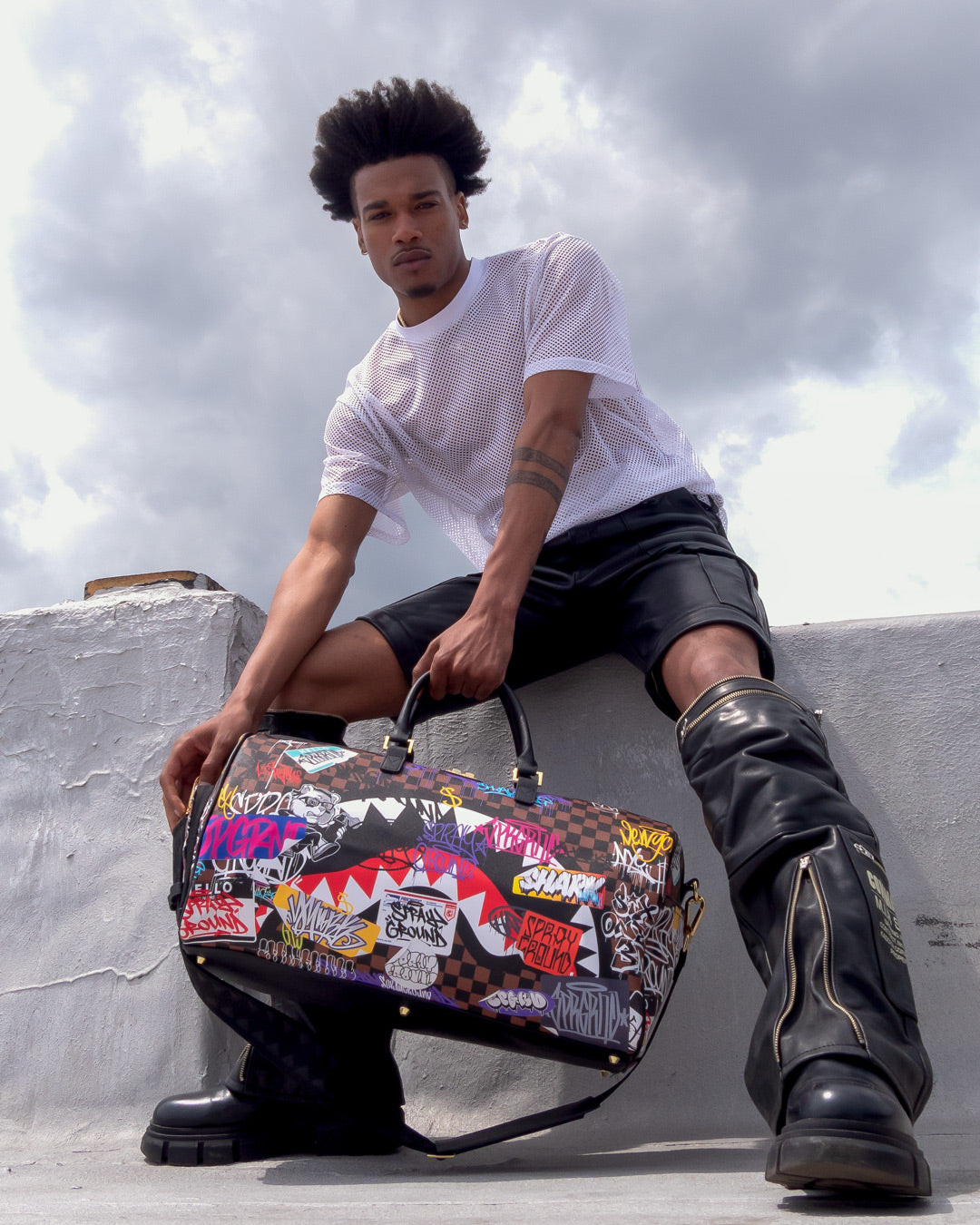 SPRAYGROUND® DUFFLE SHARKS IN PARIS THE RIZZ DUFFLE