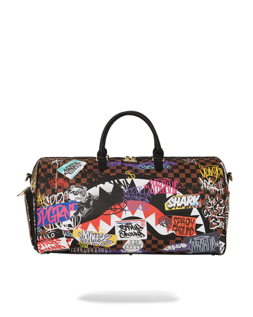 Sprayground top duffle bags