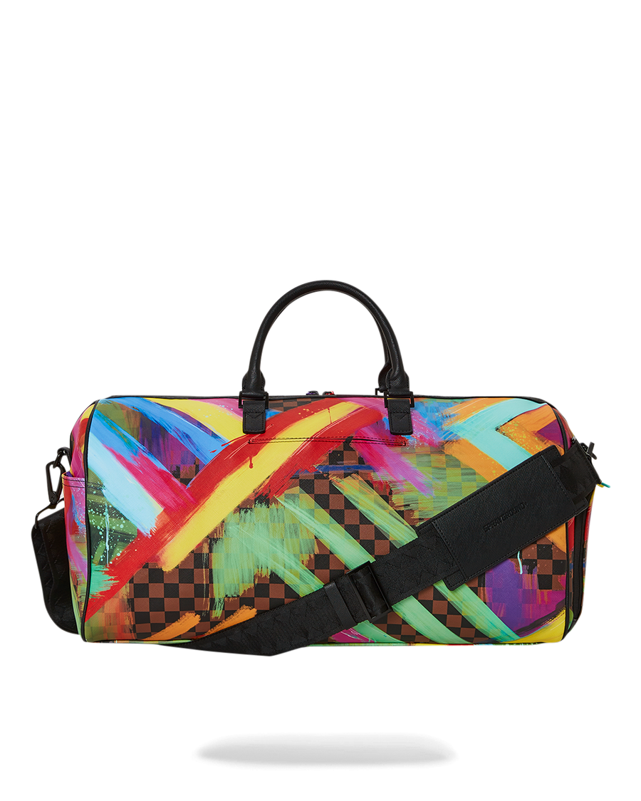 SPRAYGROUND® DUFFLE SHARKS IN PARIS CITY STREAKS DUFFLE